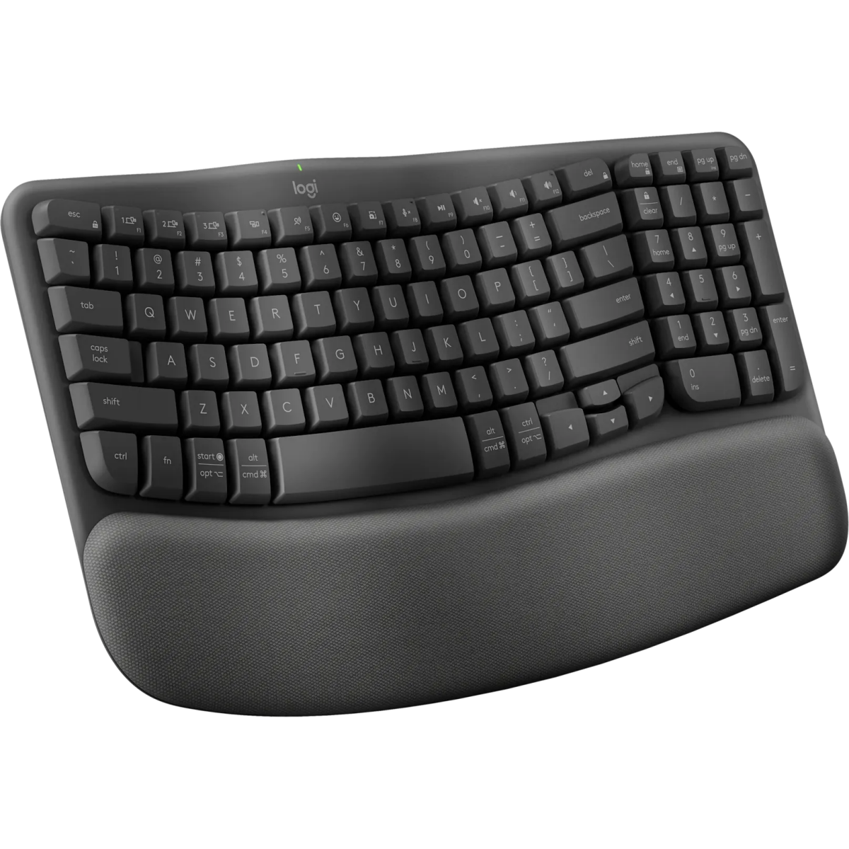 Клавиатура Logitech Wave Keys Graphite (920-012319) - фото 3