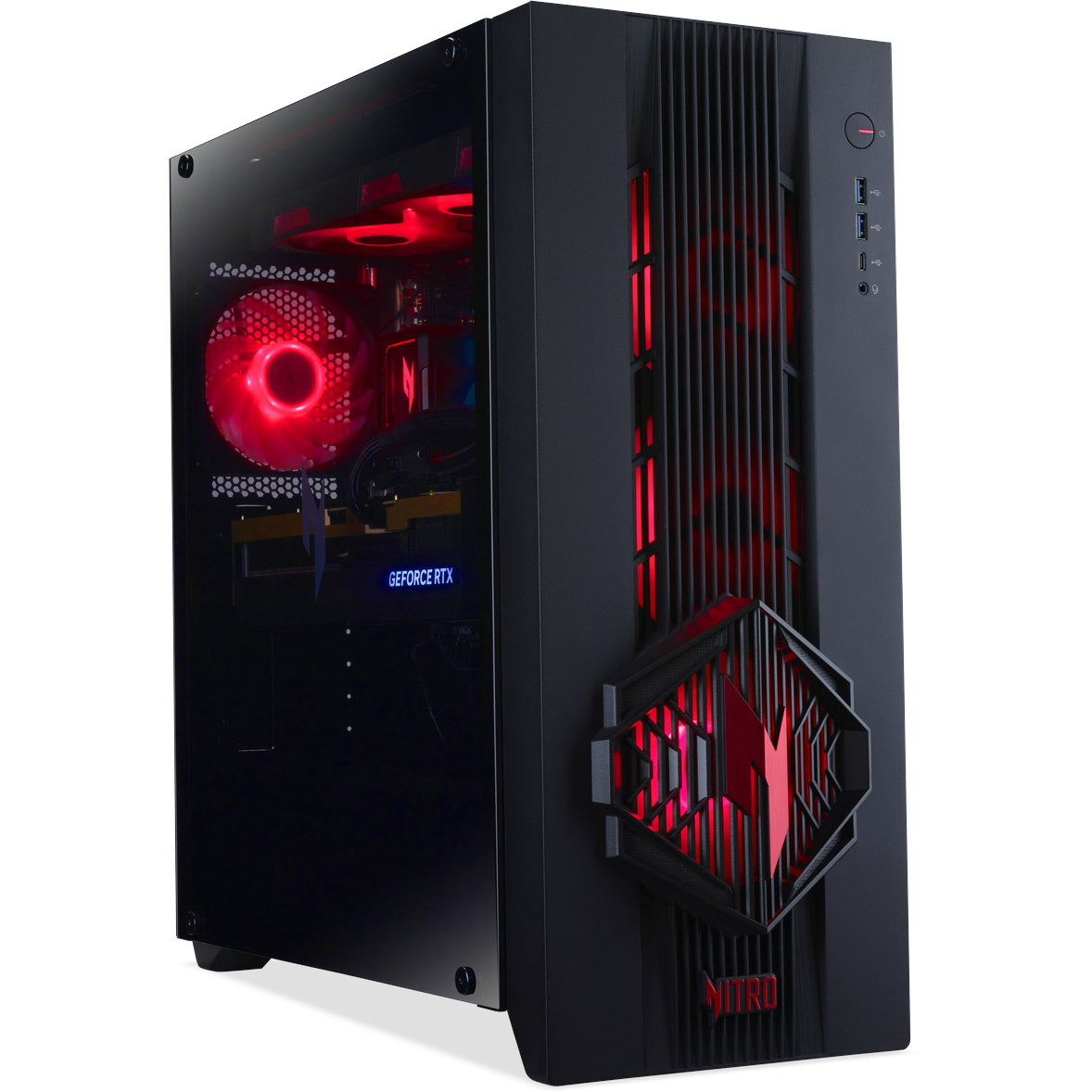 Настольный компьютер Acer Nitro 70 AMD N70X3D-100 (DG.E5ACD.008) - фото 4