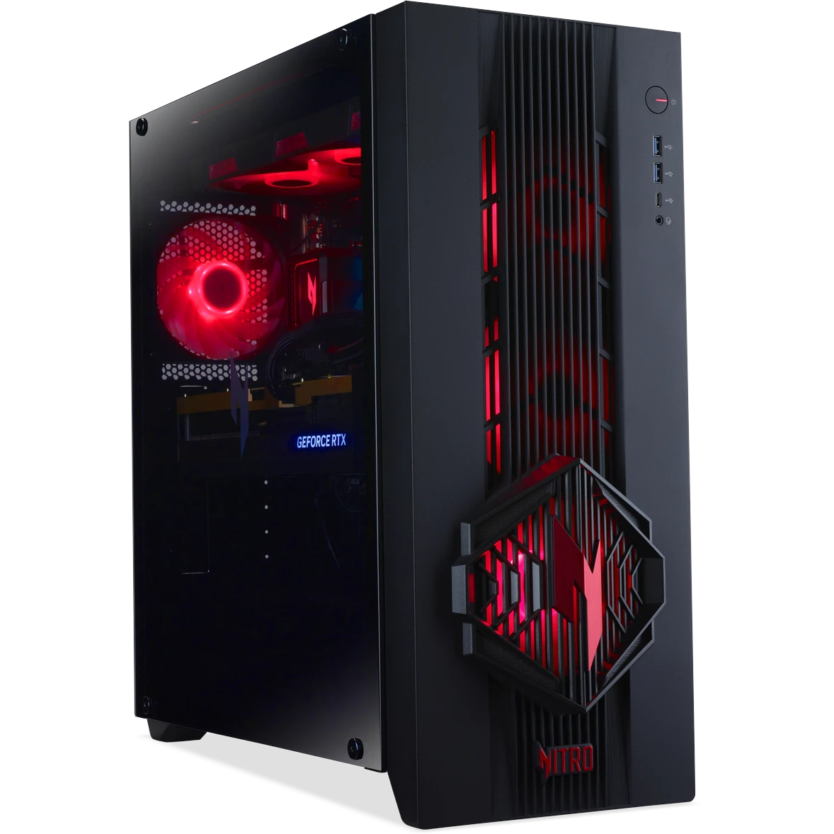 Настольный компьютер Acer Nitro 70 AMD N70X3D-100 (DG.E5ACD.008) - фото 5