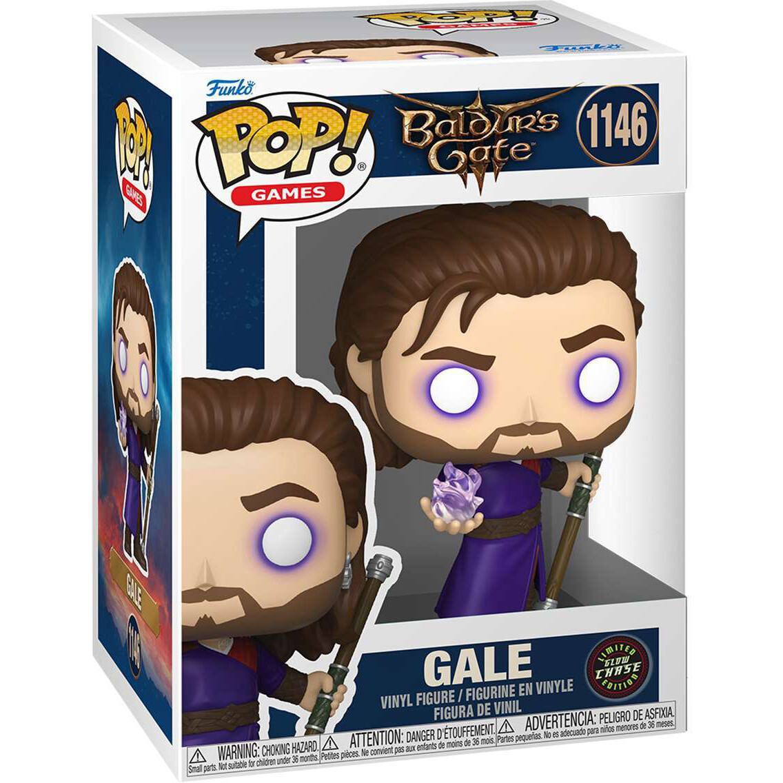 Фигурка Funko POP! Games Baldur's Gate S2 Gale Chase - 2100901244621 - фото 3