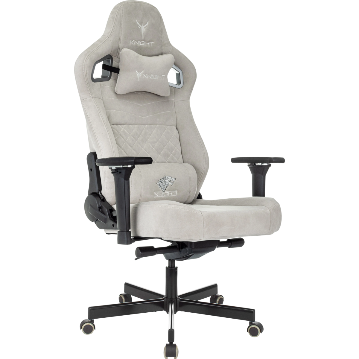 Игровое кресло Бюрократ Knight Hunter Light Grey - KNIGHT HUNTER ALFA05