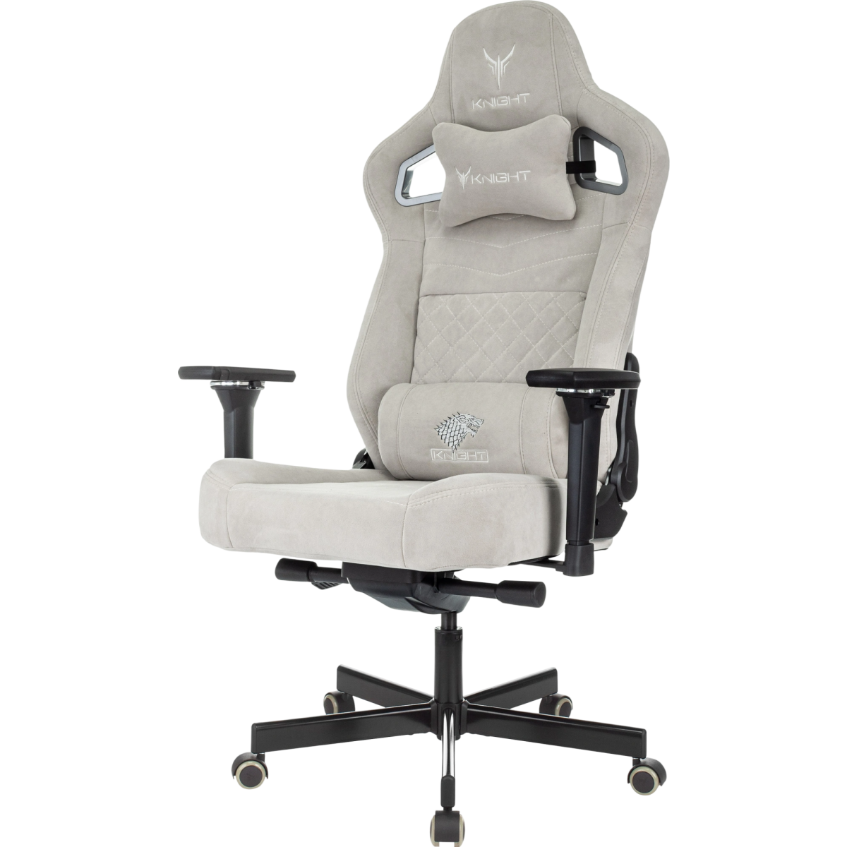 Игровое кресло Бюрократ Knight Hunter Light Grey - KNIGHT HUNTER ALFA05 - фото 2