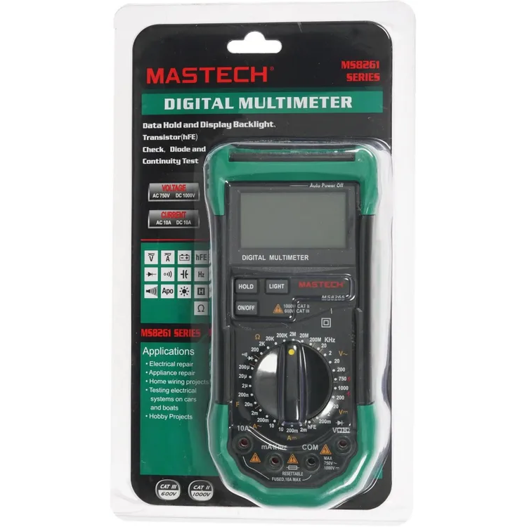 Мультиметр MASTECH MS8265 - 13-2060 - фото 11