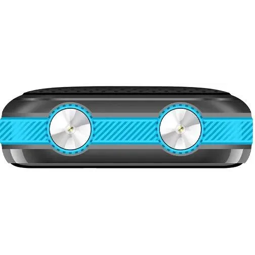 Телефон BQ 2842 Disco Boom Black/Blue - 86193720 - фото 4