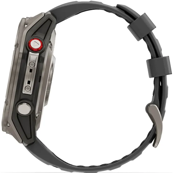Умные часы Garmin fenix 8 Pro 51mm Sapphire Titanium with Graphite/Black Silicone Band - 010-03199-11 - фото 10