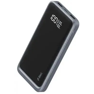 Внешний аккумулятор ttec ReCharger LCD 20.000mAh 100W Grey - 2BB261GR