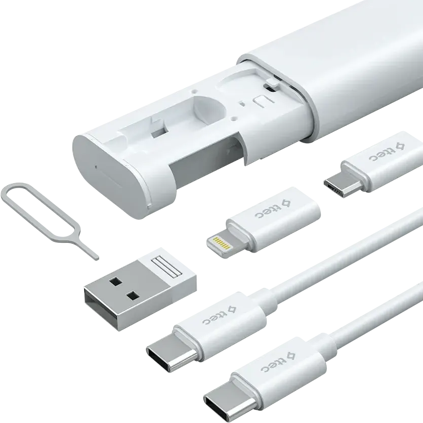 Дорожный набор ttec Multi - Functional 7in1 White - 2SET01