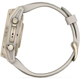 Умные часы Garmin Fenix 8 43mm Soft Gold with Fog Grey/Dark Sandstone Silicone Band (010-02903-11)