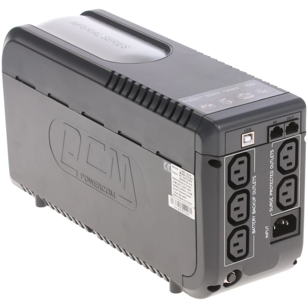 ИБП Powercom Imperial IMP-525AP - фото 5