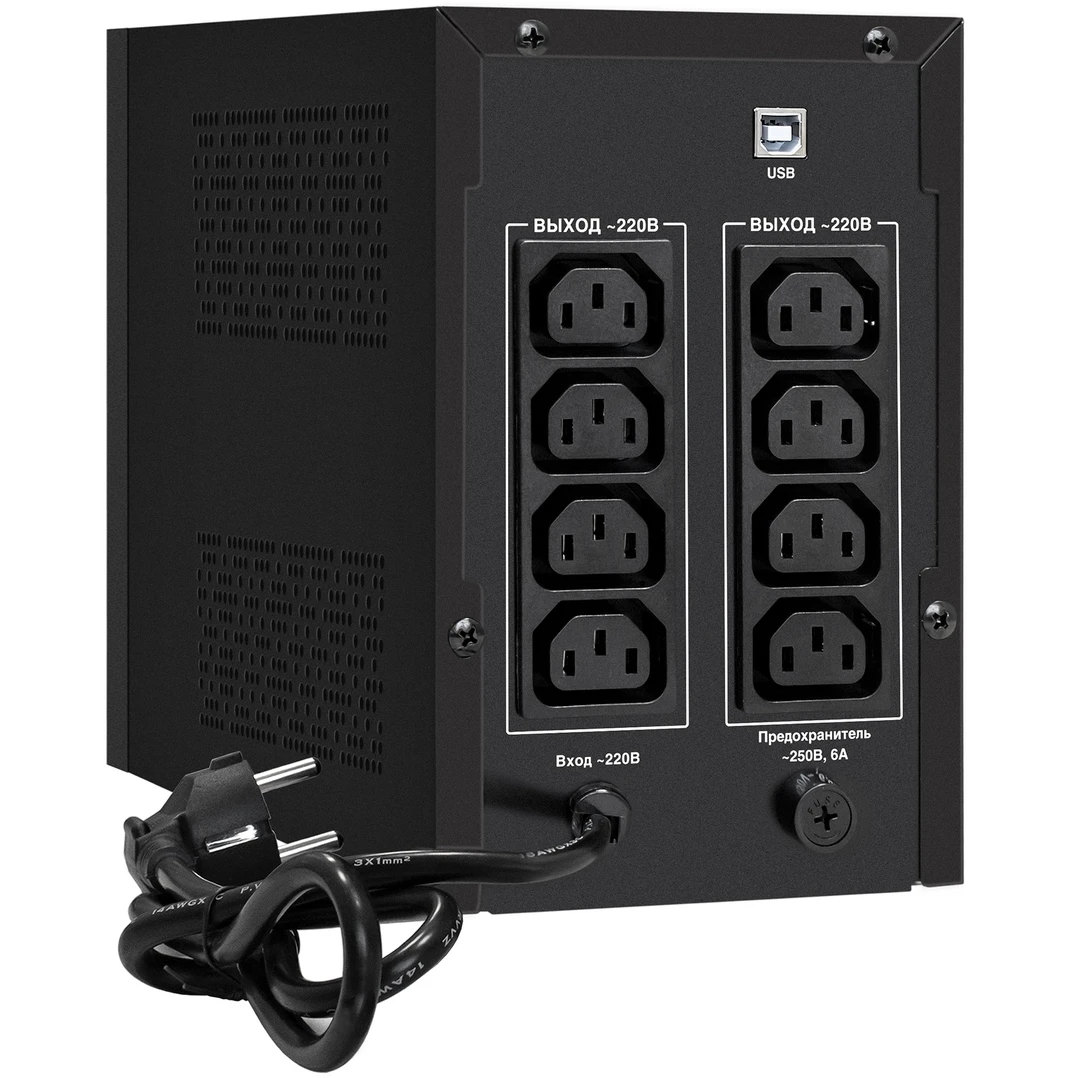 ИБП ExeGate SpecialPro Smart LLB-1200 LCD (C13,RJ,USB) - EP285492RUS - фото 2