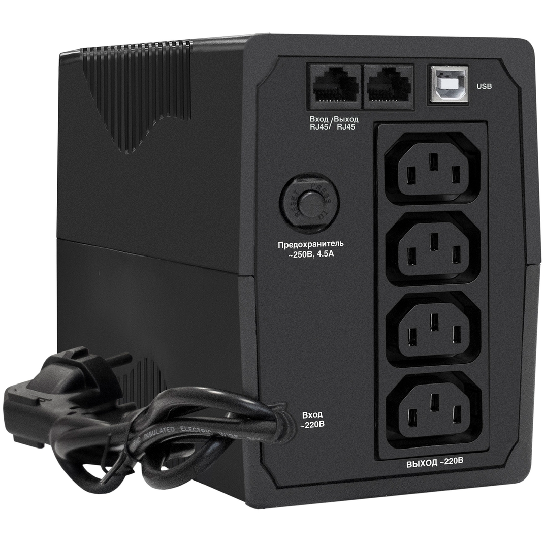 ИБП ExeGate SpecialPro Smart LLB-800 LCD (C13,RJ,USB) - EP285583RUS - фото 2