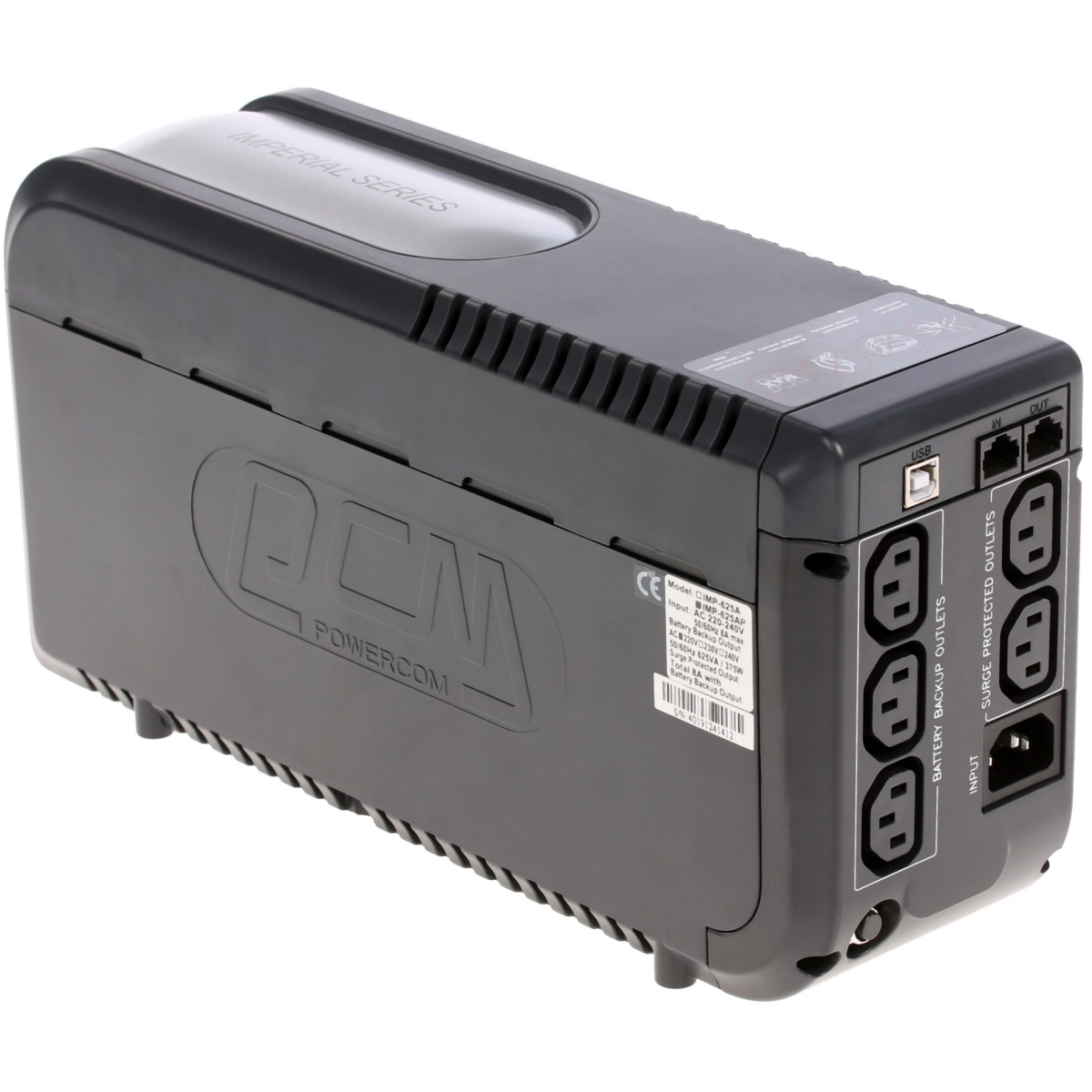 ИБП Powercom Imperial IMP-625AP - фото 5