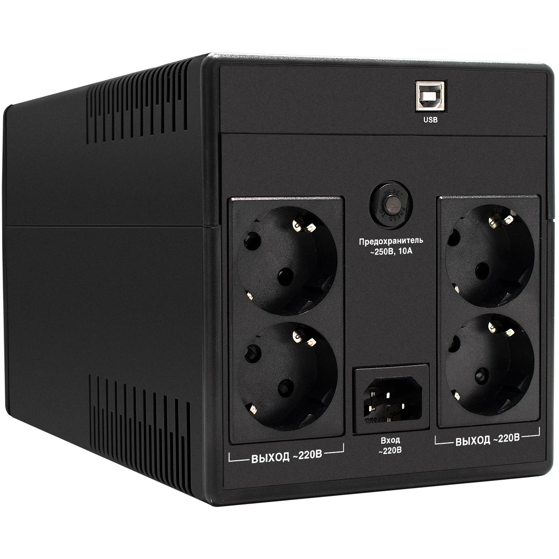 ИБП ExeGate SpecialPro Smart LLB-1600 LCD (EURO,RJ,USB) - EP285511RUS - фото 2