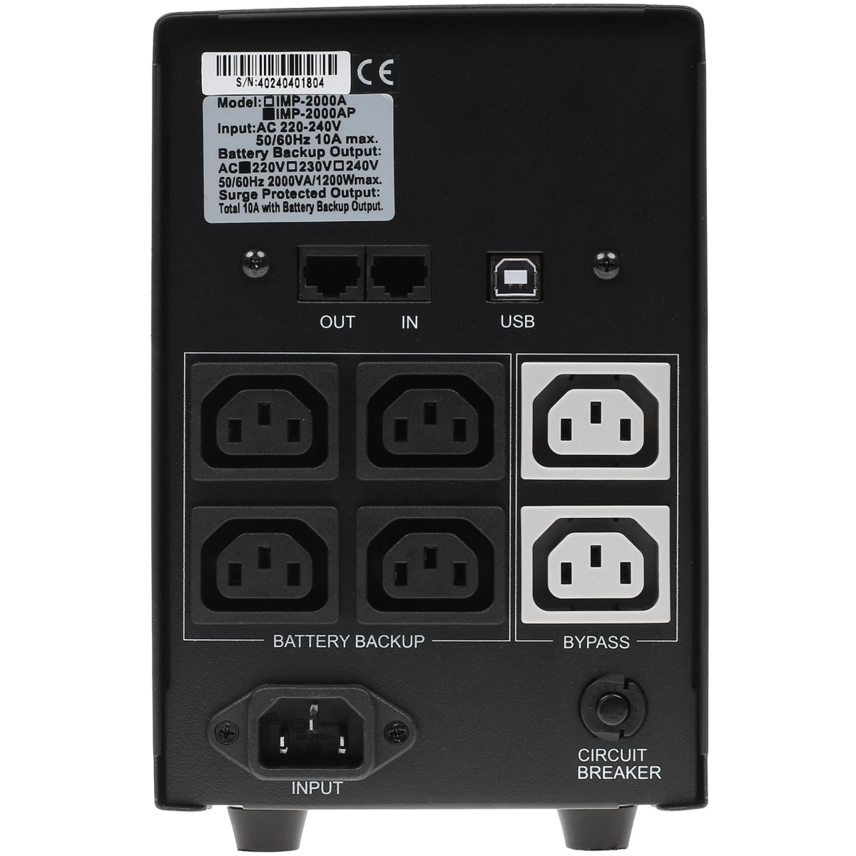 ИБП Powercom Imperial IMP-2000AP - фото 4