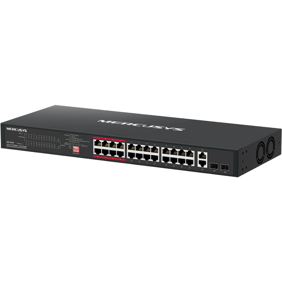 Коммутатор (свитч) Mercusys MS126CP