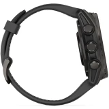 Умные часы Garmin fenix 8 43mm Carbon Grey DLC Titanium with Black/Pebble Grey Silicone Band (010-02903-21)