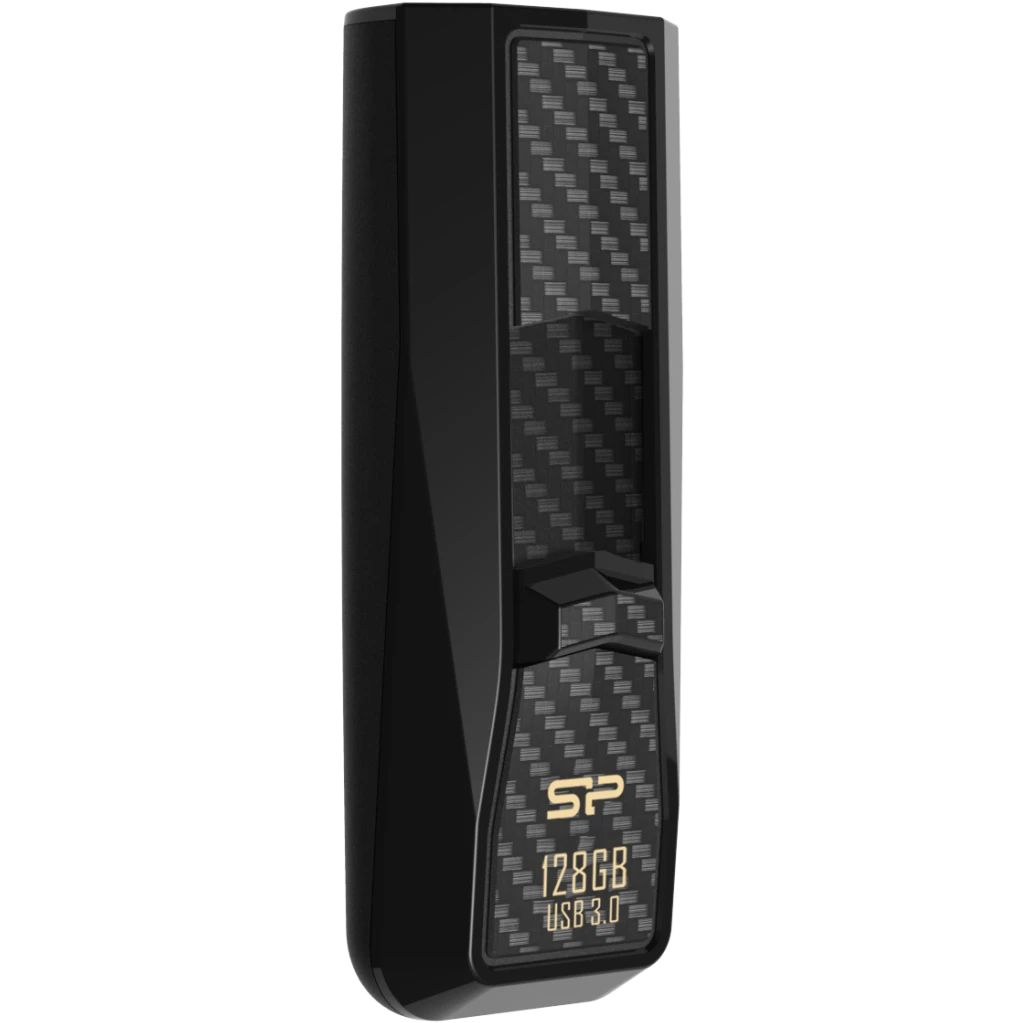 USB Flash накопитель 128GB Silicon Power Blaze B50 Black (SP128GBUF3B50V1K)