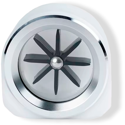 Датчик потока для СЖО IceManCooler R3 Glass Flow Meter White Acetal (IAC-FM-R3-WH)