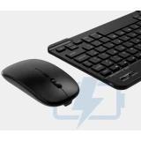 Клавиатура + мышь PALMEXX PMPKIT01 Black