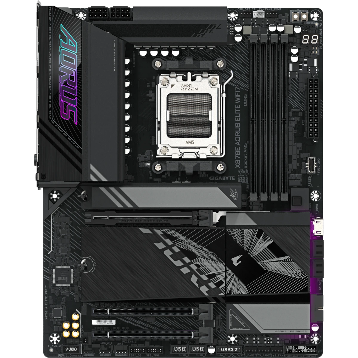 Материнская плата Gigabyte X870E AORUS ELITE WIFI7 (rev. 1.3)