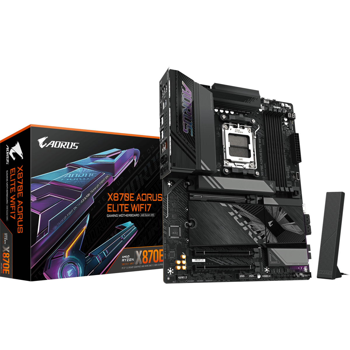 Материнская плата Gigabyte X870E AORUS ELITE WIFI7 (rev. 1.3) - фото 6