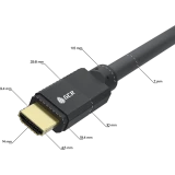Кабель DisplayPort (M) - HDMI (M), 1.5м, Greenconnect GCR-55526