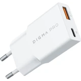 Сетевое зарядное устройство Digma DPW3A3GX11WH