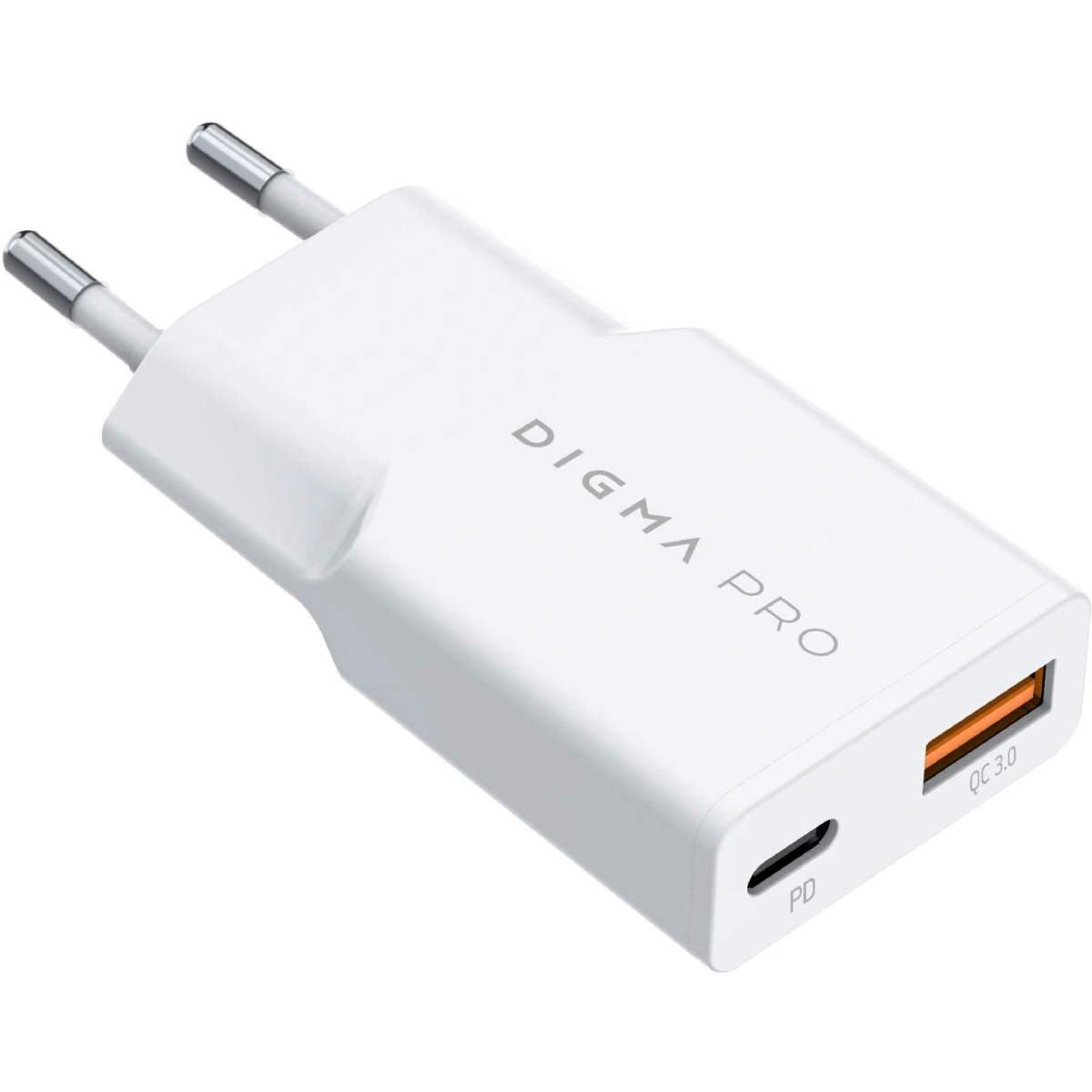 Сетевое зарядное устройство Digma DPW3A3GX11WH - фото 3
