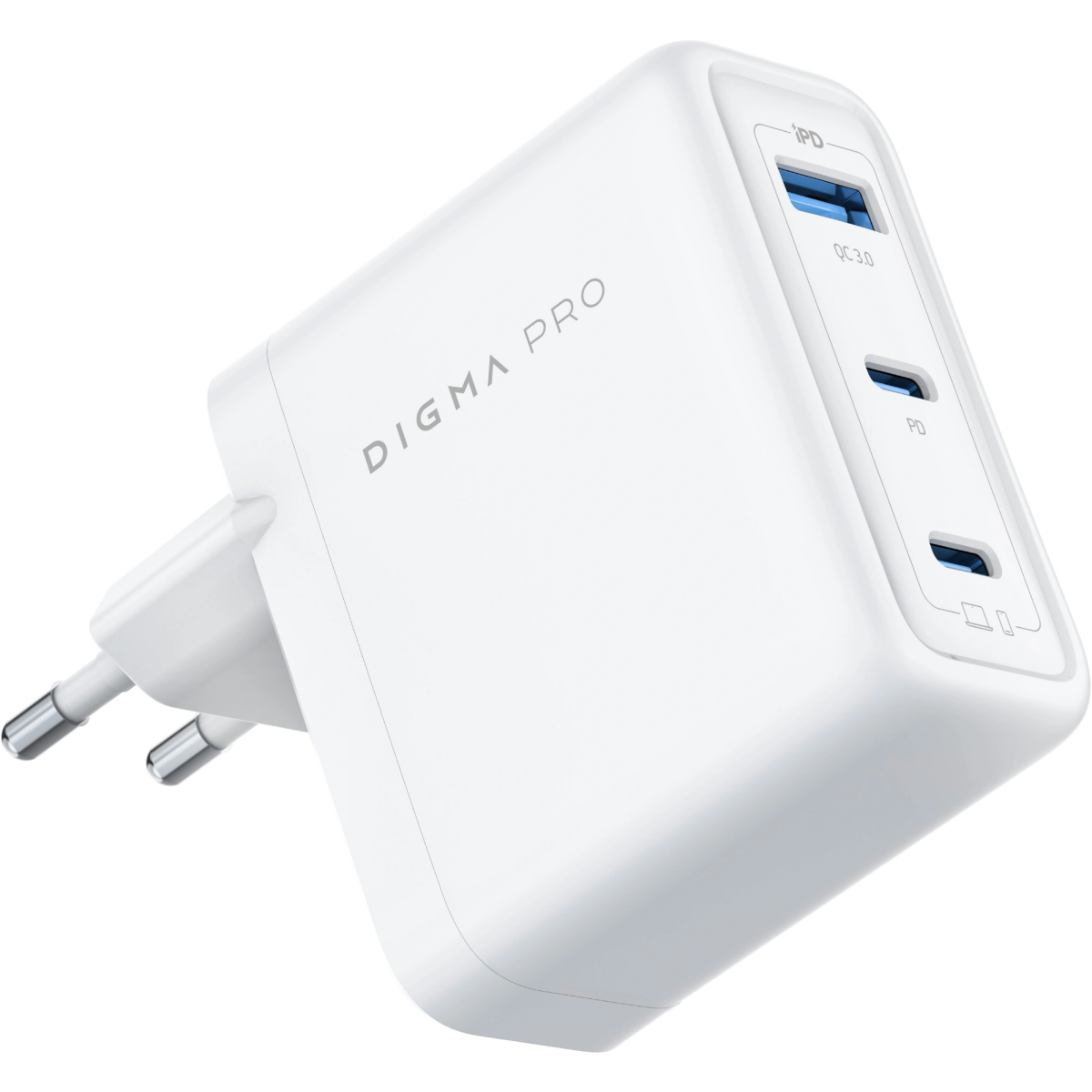 Сетевое зарядное устройство Digma DPW1С0G012WH - фото 4