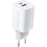 Сетевое зарядное устройство Digma DPW6С6GX11WH