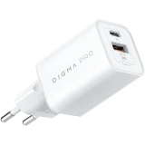 Сетевое зарядное устройство Digma DPW6С6GX11WH