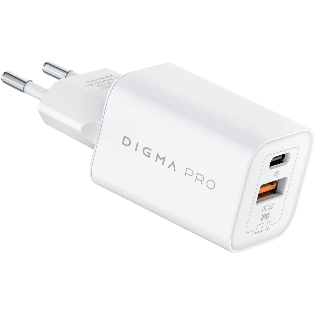 Сетевое зарядное устройство Digma DPW6С6GX11WH - фото 4