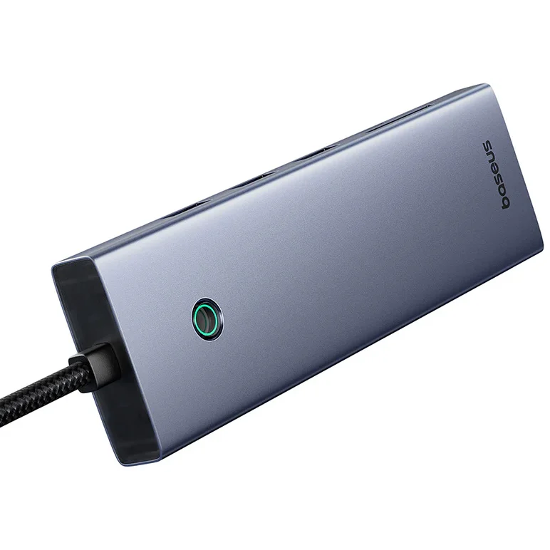 Док-станция Baseus UltraJoy Series 10-Port Space Grey - B0005280C811-00 - фото 4
