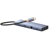 Док-станция Baseus UltraJoy Series 10-Port Space Grey (B0005280C811-00)