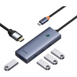 Док-станция Baseus UltraJoy Series 5-Port Space Grey (B00052809813-00)