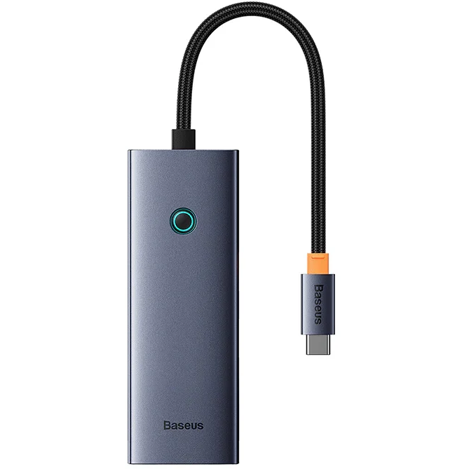 Док-станция Baseus UltraJoy Series 5-Port Space Grey - B00052809813-00 - фото 2