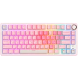 Клавиатура Royal Kludge R75 Pink Melody (Cream Switch) (6935280830068)