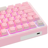 Клавиатура Royal Kludge R75 Pink Melody (Cream Switch) (6935280830068)