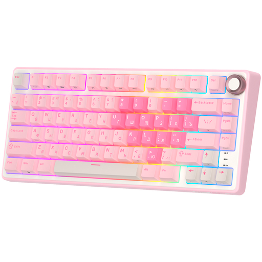 Клавиатура Royal Kludge R75 Pink Melody (Cream Switch) - 6935280830068 - фото 8