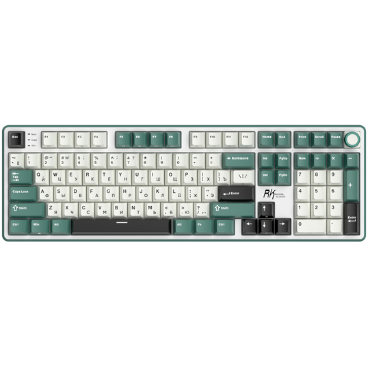Клавиатура Royal Kludge X104 Wasong Green (Creamy Switch) - 6935280830075 - фото 2