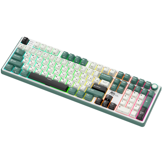 Клавиатура Royal Kludge X104 Wasong Green (Creamy Switch) - 6935280830075 - фото 3