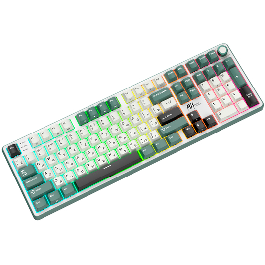 Клавиатура Royal Kludge X104 Wasong Green (Creamy Switch) - 6935280830075 - фото 4