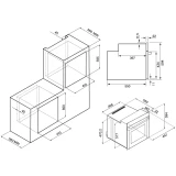 Духовой шкаф KRONA LYRA 45 BL/BL (КА-00006499)