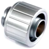 Прямой фитинг для СЖО IceManCooler Soft tube fittings 10/16 Matte Silver (IAC-FT-SF3S)