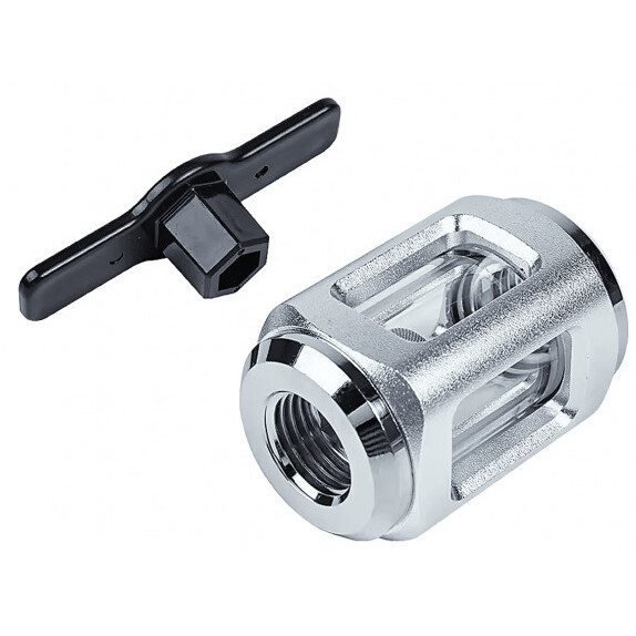 Фильтр для СЖО Alphacool F40 Glass Filter Silver (IAC-F40-SR)