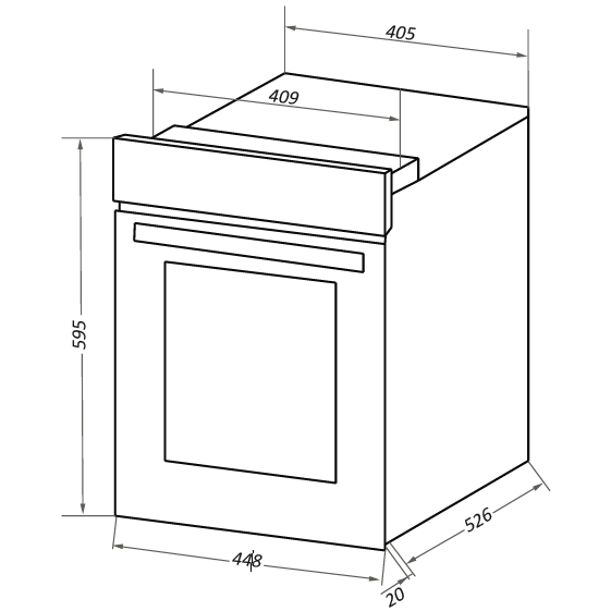 Духовой шкаф HOMSair OEM451BK - фото 13