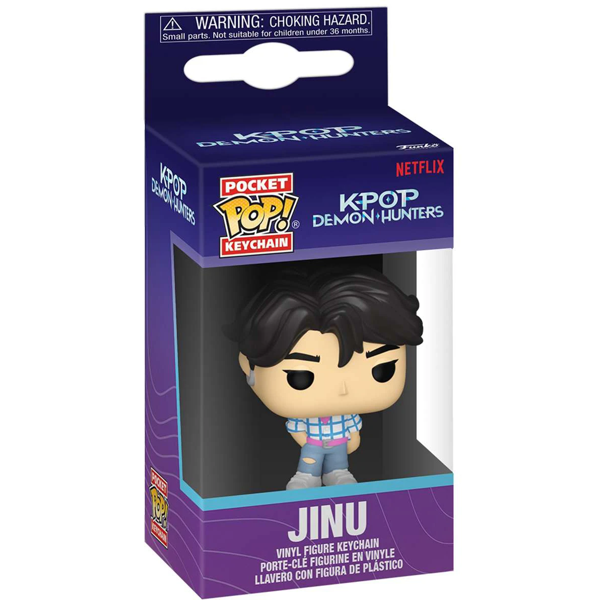 Брелок Funko Pocket POP! KPop Demon Hunters Jinu - 95685 - фото 2