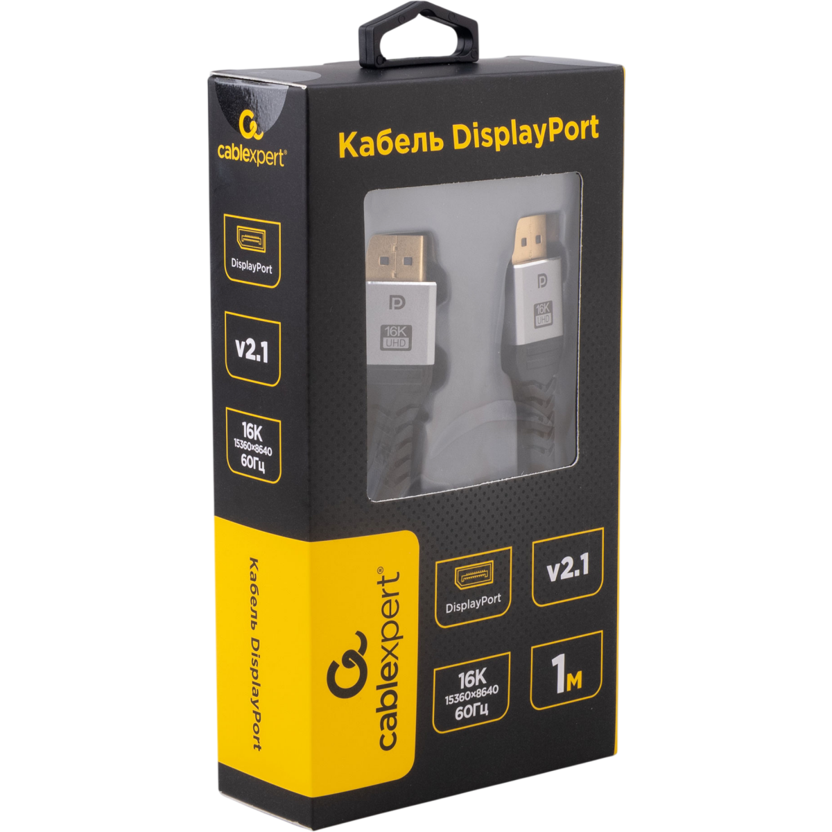 Кабель DisplayPort - DisplayPort, 1м, Cablexpert CCP-DP16K-1M - фото 3