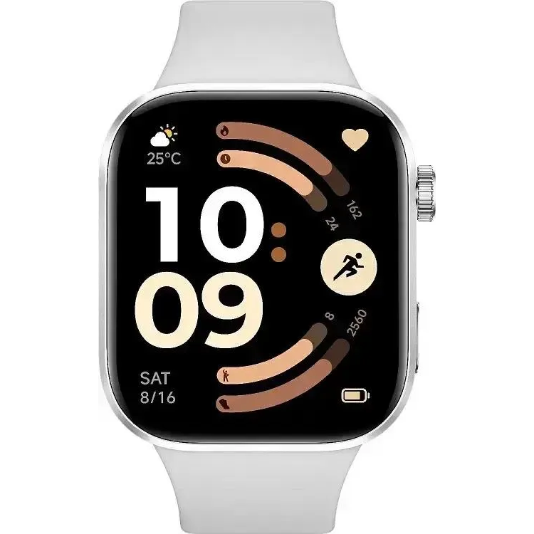 Умные часы Xiaomi Redmi Watch 6 Silver Gray - BHR08CUGL - фото 2