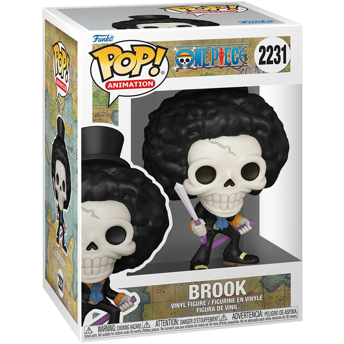 Фигурка Funko POP! Animation One Piece Brook with Soul Solid - 90644 - фото 2
